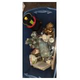 Angel figurines christmas theme home decor and