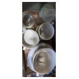 Soup mugs, mixing bowls and custard dishes