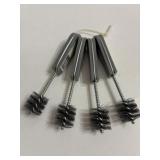 4 wire brushes