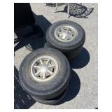 4 Carlisle golf cart tires 18x8.50-8