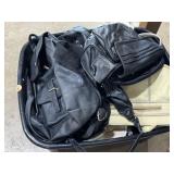 Tote full of purses and handbags, good condition