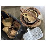 Different styles of baskets for all seasons