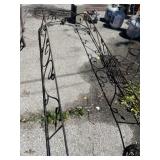 wrought iron garden arbor 9ï¿½10ï¿½