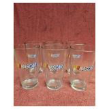 Nascar glass tumblers set of 6