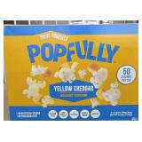 4- 3ct boxes of popfully yellow cheddar gourmet