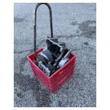 Motorcycle engine, parts and rear sissy bar