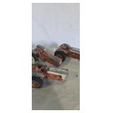 3 Ertl diecast tractor models international