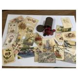 1910s-1920s postcards & old Royal baking powder