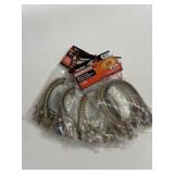 4 pkgs of 4 pc 10 in mini bungee cords