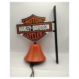 Modern cast iron Harley-Davidson dinner Bell