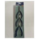 3 pc Mini pliers set