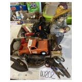 Classic game controllers, pocket knives,