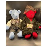 North American Bear Company vintage plush toys,