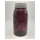 Purple mason jar patent  1858 November 30th