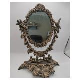 Modern  cast iron dresser mirror