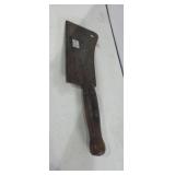 Evansville tool works meat cleaver