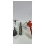 Oil funnel ladle aluminum wake cast mold