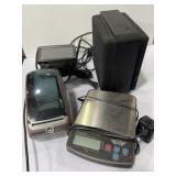 Digital scale, Dymo label rider 400 turbo, Garmin