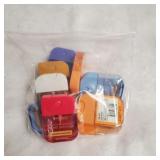 Bag full of spray hand sanitizer