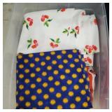 Whole tote new old stock fabric vintage patterns.