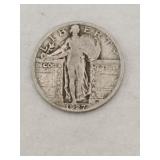 1927 walking Liberty quarter
