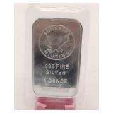 Sunshine 1oz   .999 fine silver bar