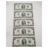 2017  consecutive numbers $2 bills