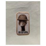 1 Ounce of .999 Fine Cororized Copper BarThe
