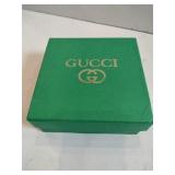 Feux Gucci leather belt
