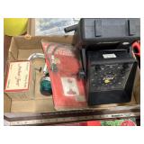 Eagle depth finder, heat plug, navigation light,