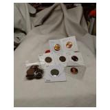 A Nice Group Of 7 Different Pennies From