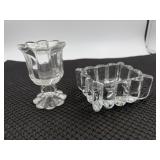 Anchor hockey candlestick holder 4 inches tall 2