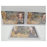 3 sets Lincoln bicentennial scents 1809 - 2009