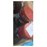 7 tins of buttons