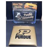 Purdue seat pad & new Purdue illuminated license