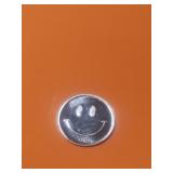 1 Gram Of .999 Fine Silver Happy Face