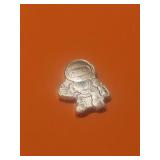 1 Gram Of .999 Fine Silver SpaceMan