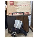 GAF Anscomatic Super 8 projector in original box