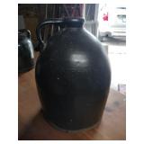 Whiskey jug marked 2 stoneware crock