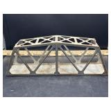 Marx 1320 O Scale metal trestle bridge, 18" x
