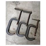 Large C clamps