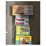 AHM mini kits, trestle set, interlocking tower,