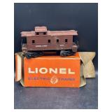Lionel Lines #6017 post-war brown cupola caboose