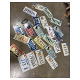 Indiana license plates Veterans, handicap,