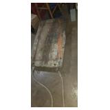 Wooden 4 wheel pullcart