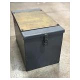 10x6x6" industrial metal storage box
