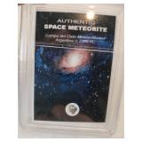 Authentic space meteorite