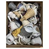 Various ceramic and other bells