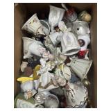 Various ceramic and decorative bells