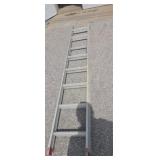 Aluminum extension ladder 12ft